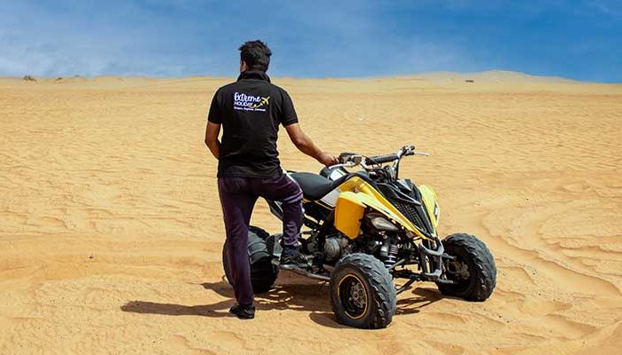 Dubai Quad Bike: Yamaha Raptor 700cc